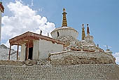 Ladakh - chrtens at Lamayuru gompa